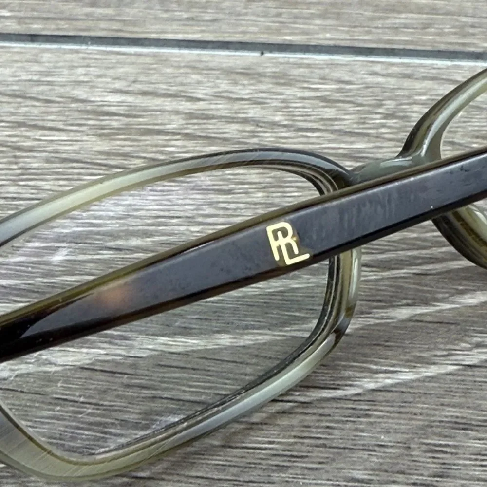 Ralph Lauren RL 1336 S3E Brown Rectangular Eyeglasses **Frames Only**